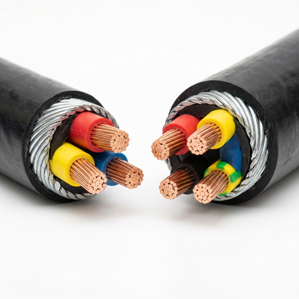 5 Core x 6 Sq.mm Flexible Copper EV Cable (Per Meter)